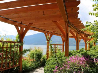 Garden pergola installers near me Woking