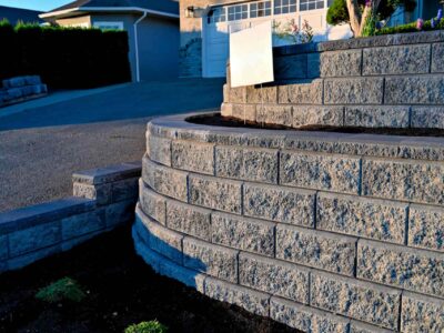 Retaining wall installers Woking