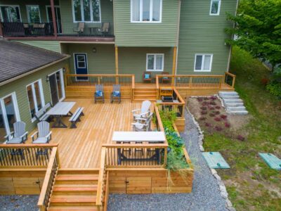 Wooden decking company Woking